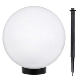 Solarna lampa GreenBlue, wolnostojąca, ogrodowa, kula 30x30x63 cm, GB168