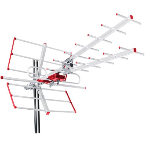 Antena TV DVB-T/T2 HEVC Maclean, pasywna, zewnętrzna combo, filtr Lte, UHF/VHF max 100dBV, MCTV-855