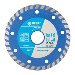 Tarcza diamentowa turbo (mat.bud) 115*2.2*7.0*22.2