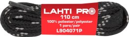 Sznurowadła płask. czar-szar. l904081p, 10 par, 110cm, lahti