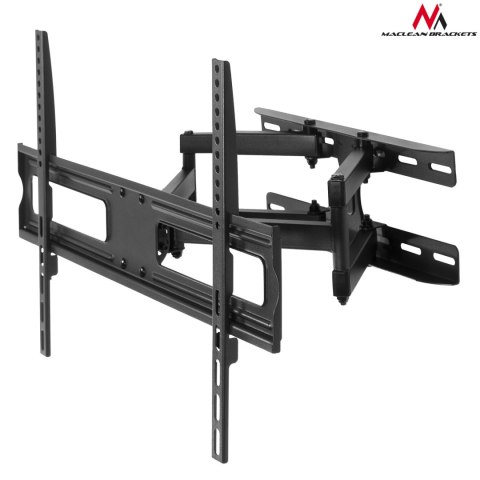 Uchwyt / wieszak do TV lub monitora Maclean, uniwersalny, max VESA 600x400, 37-80", 30kg, czarny, MC-762