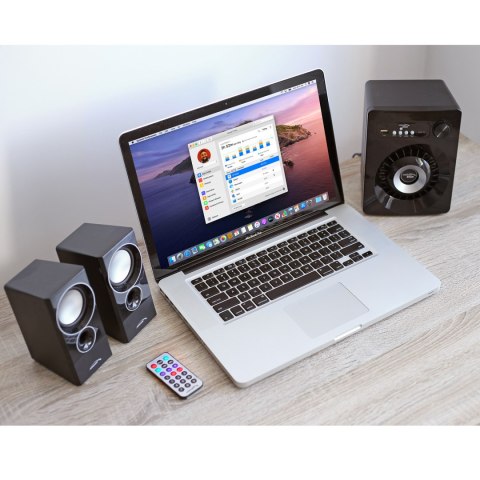 Zestaw głośników Bluetooth 2.1 Audiocore, radio FM, wejście kart TF, AUX, zasilanie USB, AC910