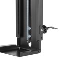 Podbiurkowy uchwyt / adapter do komputera Maclean, regulowany, max. 10kg, czarny, do biurowej stacji roboczej, MC-885 B