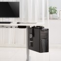 Podbiurkowy uchwyt / adapter do komputera Maclean, regulowany, max. 10kg, czarny, do biurowej stacji roboczej, MC-885 B