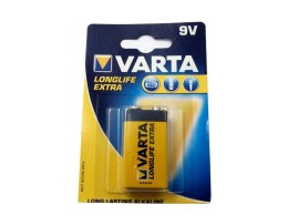 Bateria R9V 9V Longlife Extra Varta Alkaiczna