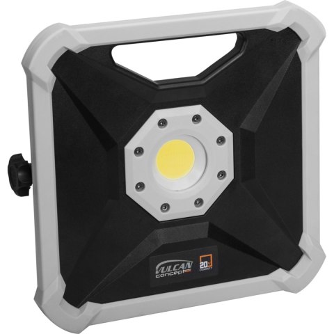 Naświetlacz-lampa led, 900/1800lm, bez aku/ład. connect 20v