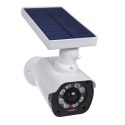 Solarna atrapa kamery, migająca dioda, czujnik ruchu, oświetlenie LED, naklejka gratis, SOL1800S/W