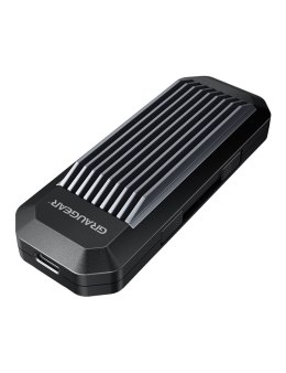 GRAUGEAR G-M202-AC-10G obudowa do dysków twardych Obudowa SSD Czarny M.2