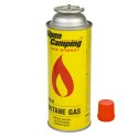 Kartusz gazowy 400ml Alpen Camping. certyfikat: Pi 0875, zgodny z normą EN417, izobutan, zakres działania -10°c do+ 40°c, IK1004