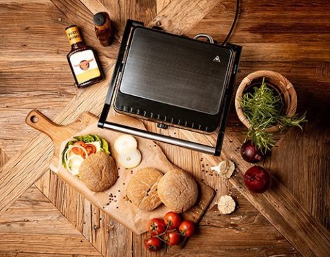 Adler Adler | AD 3051 | Grill elektryczny XL | Stołowy | 2800 W | Czarny / Stal nierdzewna