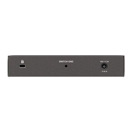 D-Link D-Link | 8-portowy przełącznik Gigabit PoE (4xPoE) | DGS-1008P | Niezarządzany | Desktop | Typ zasilania Zewnętrzny