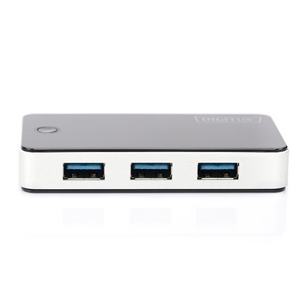 Digitus Digitus | 4-portowy koncentrator USB | DA-70231 | Koncentrator USB | Liczba portów USB 3.0 (3.1 Gen 1) 4