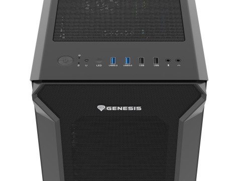 GENESIS OBUDOWA IRID 505F MIDI TOWER Z OKNEM
