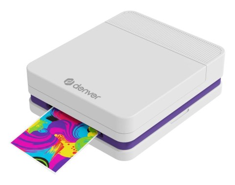 Denver MCP-6010 drukarka ręczna Biały Przewodowy i Bezprzewodowy Bateria 600 x 600 DPI