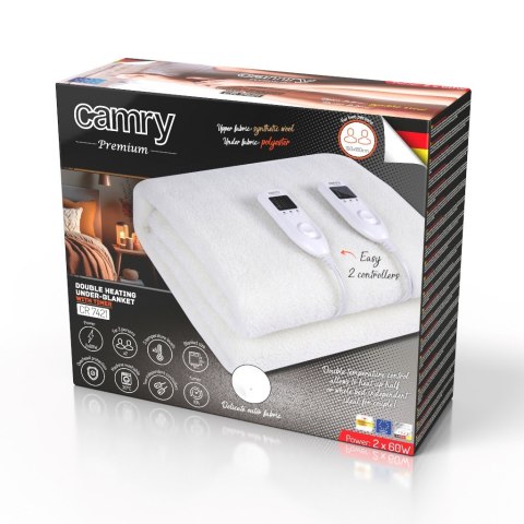 Koc elektryczny-podkładowy z czasomierzem Adler Adler CR 7421 (1600mm / 1800mm)