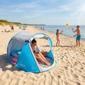 NC3043 NIEBIESKI NAMIOT PLAŻOWY SAMOROZKŁADAJĄCY NILS