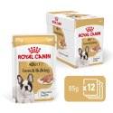 Royal Canin French Bulldog Adult mokra karma dla psów pasztet 12x85g