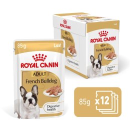 Royal Canin French Bulldog Adult mokra karma dla psów pasztet 12x85g