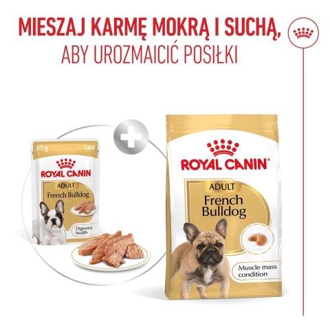 Royal Canin French Bulldog Adult mokra karma dla psów pasztet 12x85g