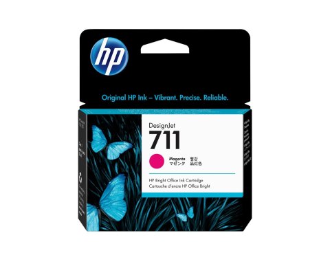 Tusz HP czerwony HP 711, HP711=CZ131A, 29 ml