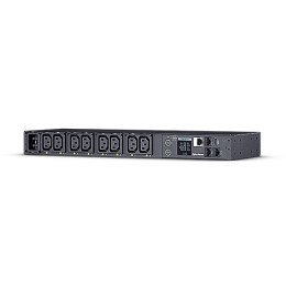 CyberPower PDU81005 rozdzielacz zasilania PDU 1U Czarny 8 Gniazdo(a) sieciowe