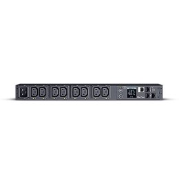 CyberPower PDU81005 rozdzielacz zasilania PDU 1U Czarny 8 Gniazdo(a) sieciowe