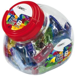 Emtec C410 Color Mix - Candy Jar 2.0 pamięć USB 32 GB USB Typu-A Wielobarwny