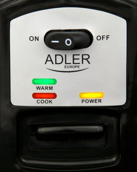 Garnek do ryżu Adler AD 6406 (1.5l; kolor inox)