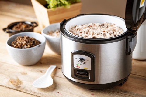 Garnek do ryżu Adler AD 6406 (1.5l; kolor inox)