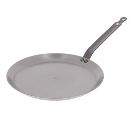 DeBuyer 5615.24 Crepe Pfanne, Edelstahl, silber, 24 x 20,1 x 10,9 cm