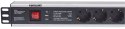 INTELLINET Listwa zasilająca 19" 1.5U, 6x Schuko, kabel 3 m Schuko, włącznik 713962