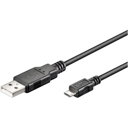 Logilink Kabel USB Logilink | Męski 5-pin Micro-USB Typ B | Męski Czarny 4-pin USB Typ A | 1,8 m | Gwarancja 24 m