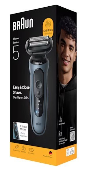 Braun Series 5 52-A1000s Golarka foliowa Niebieski