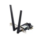 Asus Asus | Adapter Wi-Fi, Tri-Band, Adapter Wi-Fi 6E | PCE-AXE5400 | 802.11ax | 574/2402/2042 Mbit/s | Mbit/s | Porty Ethernet LAN (