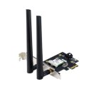Asus Asus | Adapter Wi-Fi, Tri-Band, Adapter Wi-Fi 6E | PCE-AXE5400 | 802.11ax | 574/2402/2042 Mbit/s | Mbit/s | Porty Ethernet LAN (