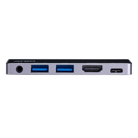Aten Aten UH3238 USB-C Travel Dock with Power Pass-Through Aten | USB-C Travel Dock with Power Pass-Through | UH3238-AT | Dock | Port