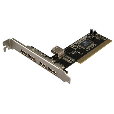 Logilink Logilink Karta interfejsu PCI USB 2.0 4+1x