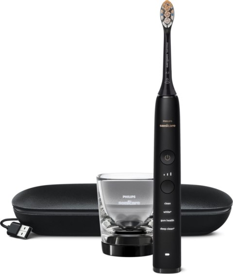 Szczoteczka soniczna PHILIPS Sonicare 9000 DiamondClean Czarny (HX9911/17)