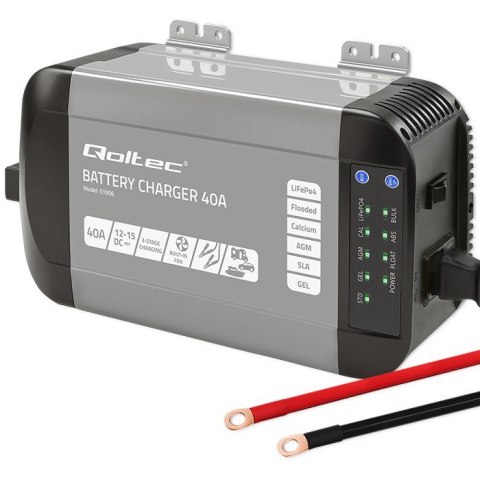 Inteligentna profesjonalna ładowarka Monolith do akumulatorów LiFePO4 AGM GEL SLA 40A 12V