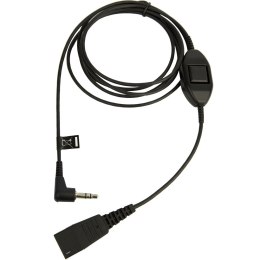 Kabel audio Jabra 8735-019 0,5 m QD 3.5mm Czarny