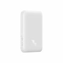 Powerbank Baseus Magnetic Mini Air PPCXM06A 6000mAh 20W z kablem Simple Series USB-C - biały