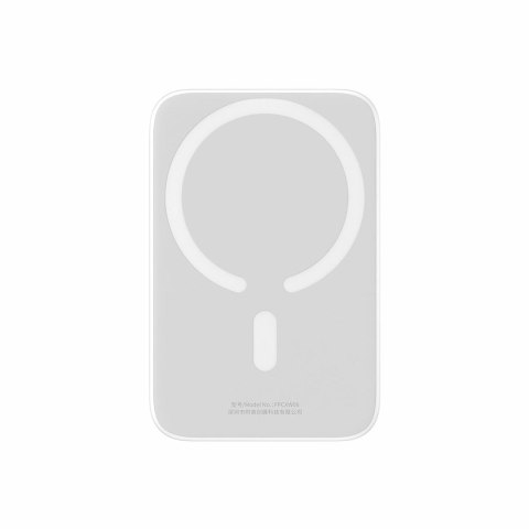 Powerbank Baseus Magnetic Mini Air PPCXM06A 6000mAh 20W z kablem Simple Series USB-C - biały