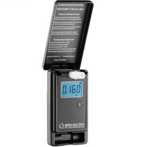 BACscan F-45 alkomat 0 - 4% Czarny