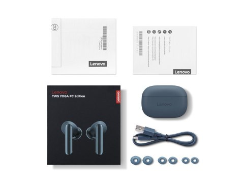 Słuchawki bezprzewodowe dokanałowe Lenovo TWS Yoga PC Edition Tidal Teal