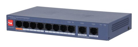 Dahua Technology CS4010-8ET2GT-60 przełącznik sieciowy Zarządzany L2 Gigabit Ethernet (10/100/1000) Obsługa PoE Niebieski
