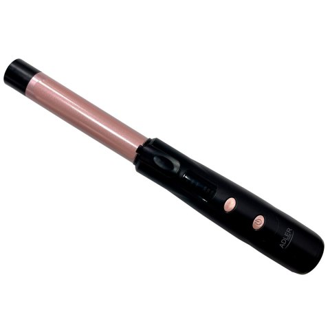 Adler Adler Cordless Curling Iron | AD 2120 | Temperature (min) 170 °C | Display LED | Black/Rose Gold