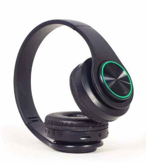 Gembird Słuchawki stereo Gembird BHP-LED-01 z efektami świetlnymi LED | Bluetooth | Nauszne | Bezprzewodowe | Czarne