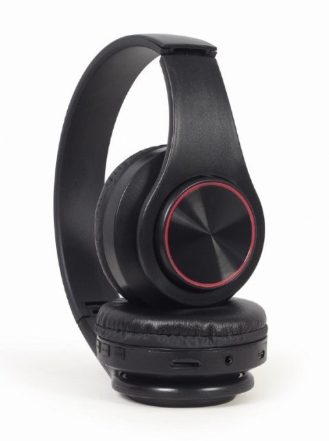 Gembird Słuchawki stereo Gembird BHP-LED-01 z efektami świetlnymi LED | Bluetooth | Nauszne | Bezprzewodowe | Czarne