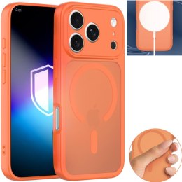 Etui Apple iPhone 17 Pro Max - 3mk Misty MagCase Orange