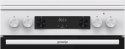 Kuchnia gazowo-elektryczna GORENJE GK6C5WF 60 cm | termoobieg | AquaClean | GentleClose